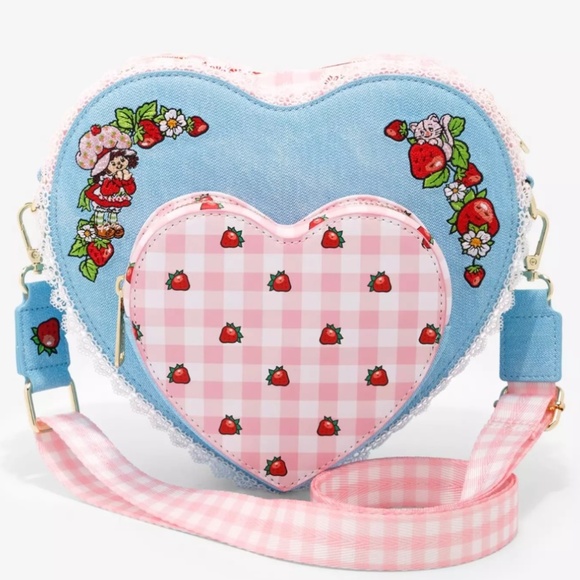 Loungefly strawberry shortcake with matching wallet - Picture 1 of 3